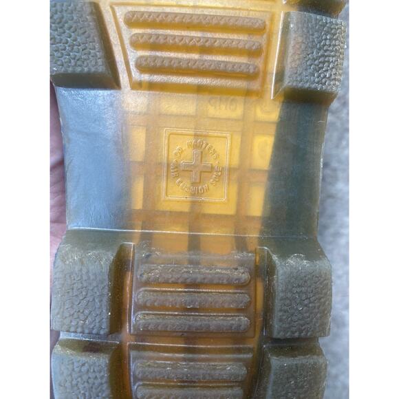 Dr. Martens Boots Kids Size 1 Doc Combs J Combat Lace Up Canvas Zip Black Youth - Picture 10 of 12